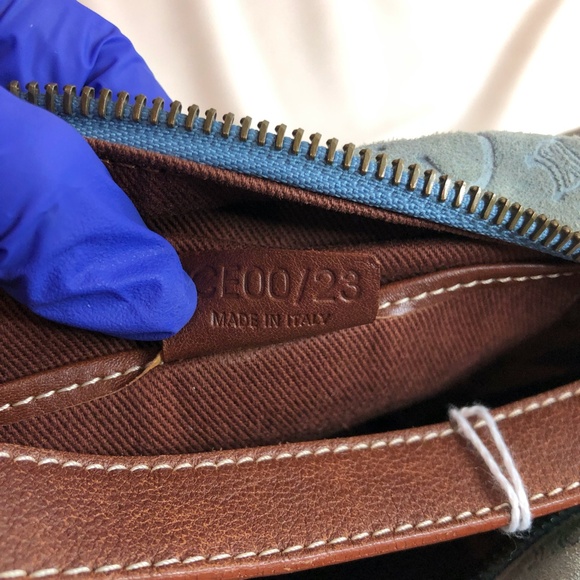 Celine Blue C Macadam Accessory Vanity Pouch Sku#83901 - Picture 6 of 9